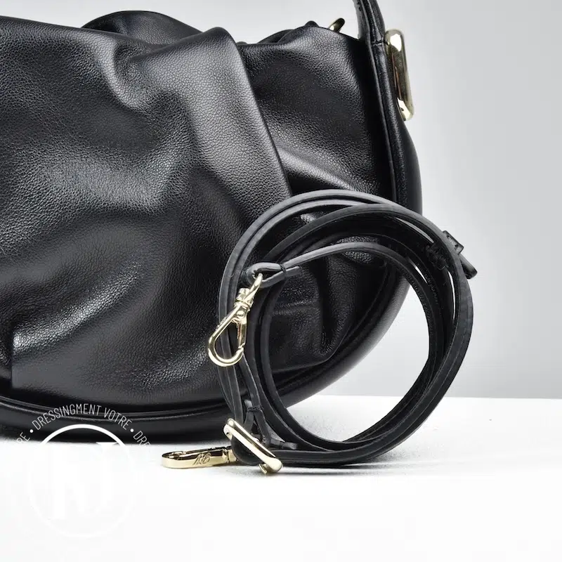 Petit sac en cuir noir - Roger Vivier Petit sac en cuir noir - Roger Vivier – Image 6