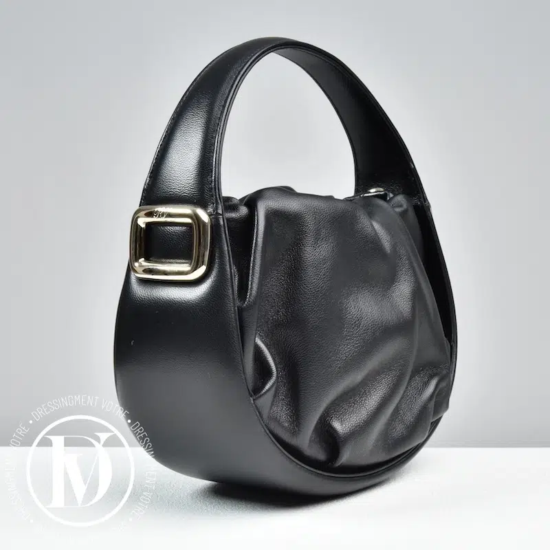 Petit sac en cuir noir - Roger Vivier Petit sac en cuir noir - Roger Vivier – Image 3