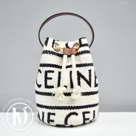 Sac seau Teen textile - Céline