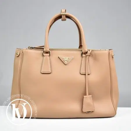 Grand sac Galleria en cuir naturel - Prada