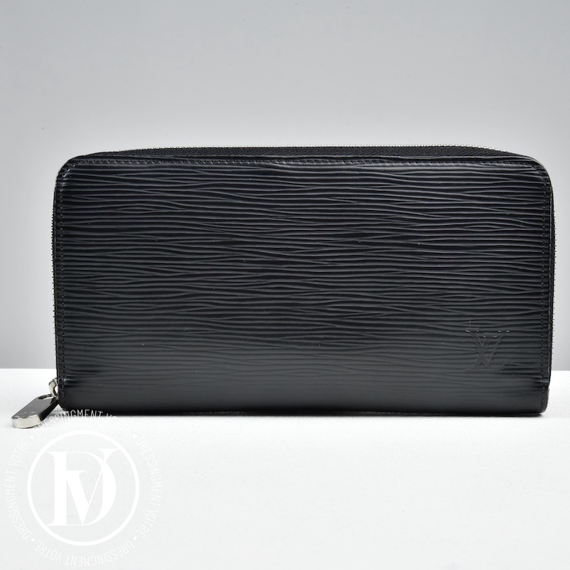 Portefeuille Zippy en cuir épi noir - Louis Vuitton Dressingment Votre