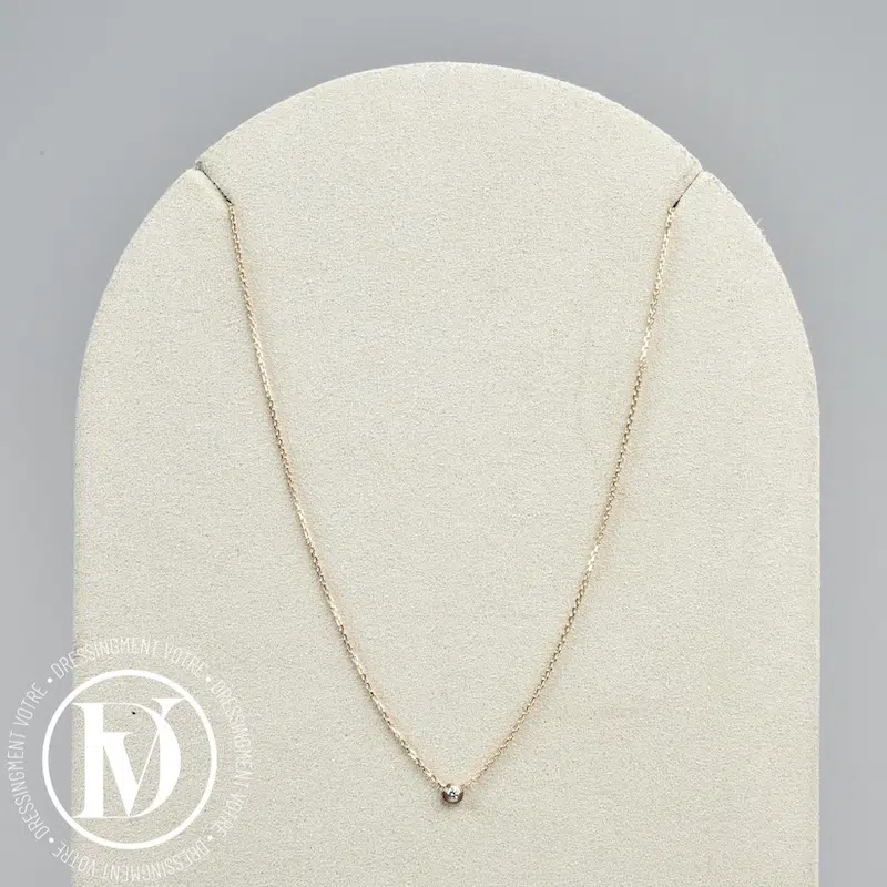 Collier Cartier d'Amour mini modèle en or rose - Cartier Collier Cartier d'Amour mini modèle en or rose - Cartier