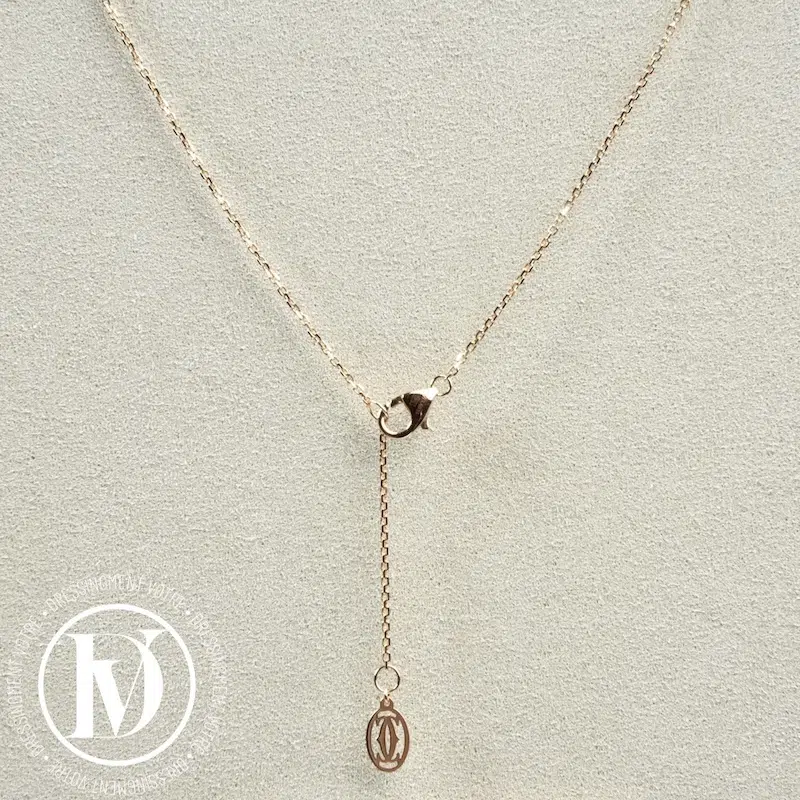 Collier Cartier d'Amour mini modèle en or rose - Cartier Collier Cartier d'Amour mini modèle en or rose - Cartier – Image 4