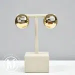 Boucles d’oreilles Sphera en métal doré - Fendi Dressingment Votre