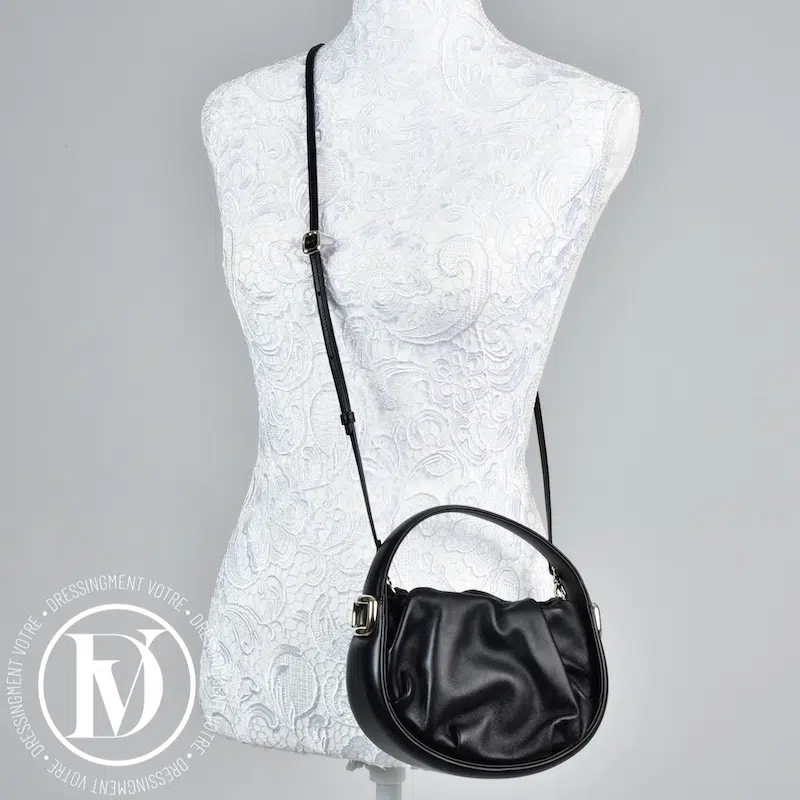 Petit sac en cuir noir - Roger Vivier Petit sac en cuir noir - Roger Vivier – Image 2