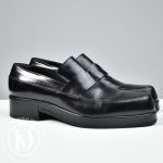 Mocassins Gatsby en cuir noir p.38 - Hermès Dressingment Votre