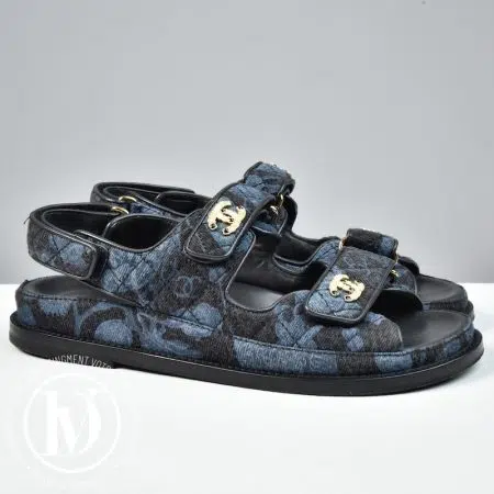 Sandales DAD denim p.38 - Chanel