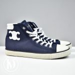 Baskets Triomphe en toile bleu marine p.38 - Céline Dressingment Votre