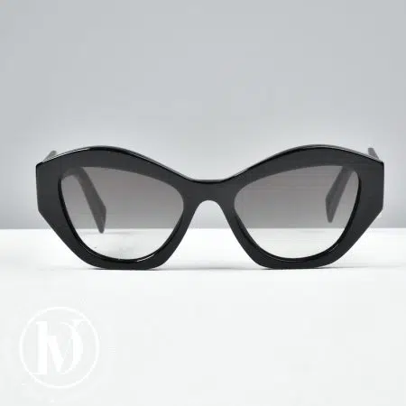 Lunettes de soleil en acétate noir - Prada