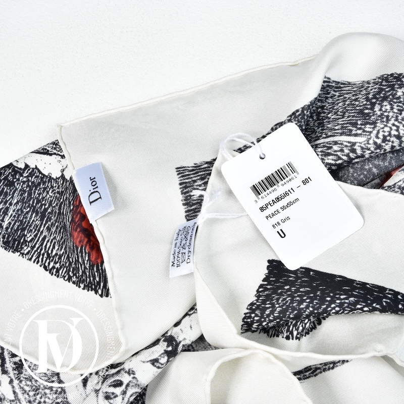 Carré en soie 55 Peace - Dior Carré en soie 55 Peace - Dior – Image 4