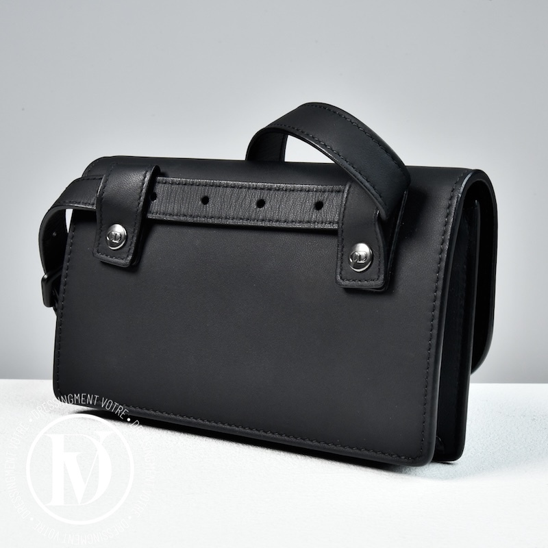Pochette ceinture Saddle full black - Dior Pochette ceinture Saddle full black - Dior – Image 4