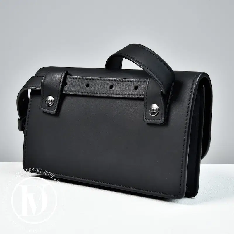 Pochette ceinture Saddle full black - Dior Pochette ceinture Saddle full black - Dior – Image 4
