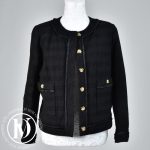 Veste en laine noir t.38 - Chanel Dressingment Votre