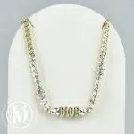 Collier Dio(r)evolution en métal doré et strass - Dior Dressingment Votre