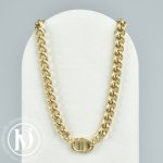 Collier court en métal doré - Dior Dressingment Votre