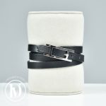Bracelet Hapi 4 tours en cuir noir t.M - Hermès Dressingment Votre
