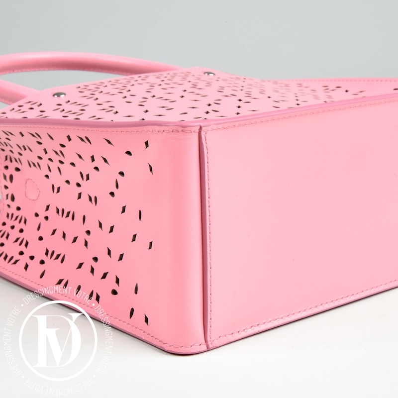 Sac Garance 16 en cuir rose - Alaïa Sac Garance 16 en cuir rose - Alaïa – Image 5