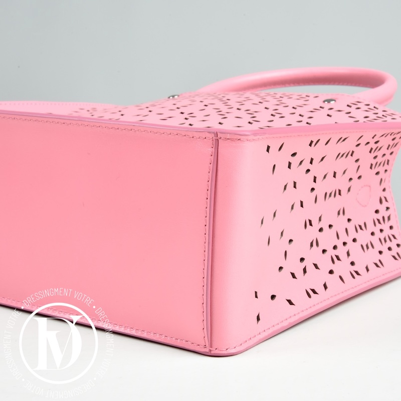 Sac Garance 16 en cuir rose - Alaïa Sac Garance 16 en cuir rose - Alaïa – Image 6