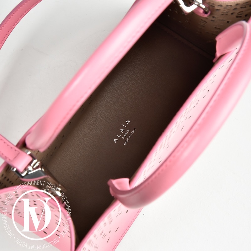 Sac Garance 16 en cuir rose - Alaïa Sac Garance 16 en cuir rose - Alaïa – Image 8