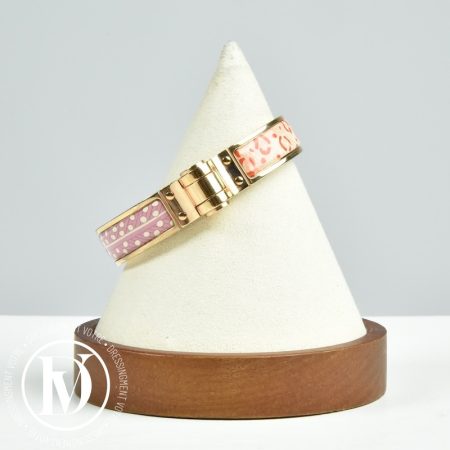 Bracelet Charnière en métal doré PM - Hermès