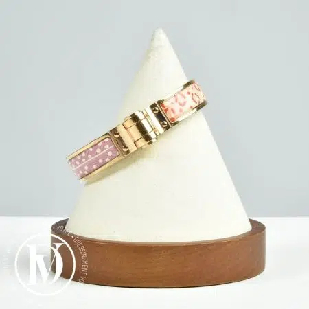 Bracelet Charnière en métal doré PM - Hermès