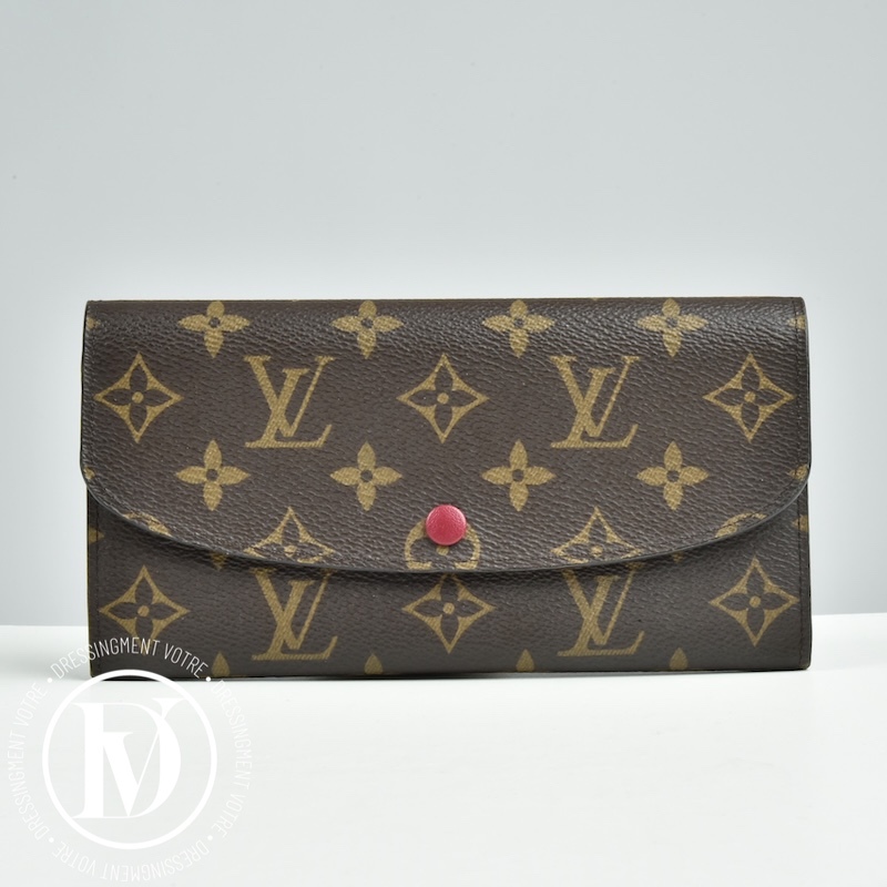 Portefeuille Émilie en toile monogram – Louis Vuitton