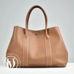 Sac Garden Party 36 en cuir Negonda gold - Hermès Dressingment Votre