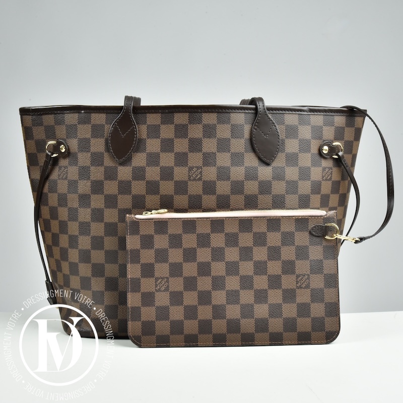 Sac Neverfull MM damier ébène – Louis Vuitton