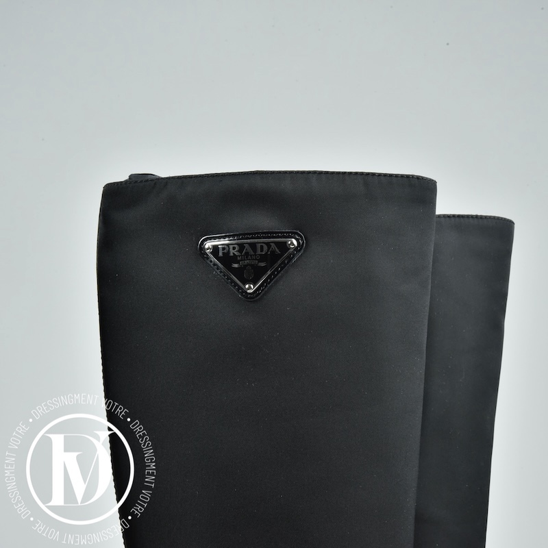 Bottes Re-Nylon noires p.39 - Prada Bottes Re-Nylon noires p.39 - Prada – Image 3