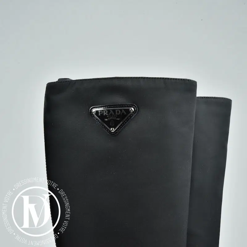 Bottes Re-Nylon noires p.39 - Prada Bottes Re-Nylon noires p.39 - Prada – Image 3
