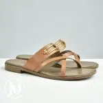 Sandales Claire en cuir Golf p.38,5 - Hermès Dressingment Votre