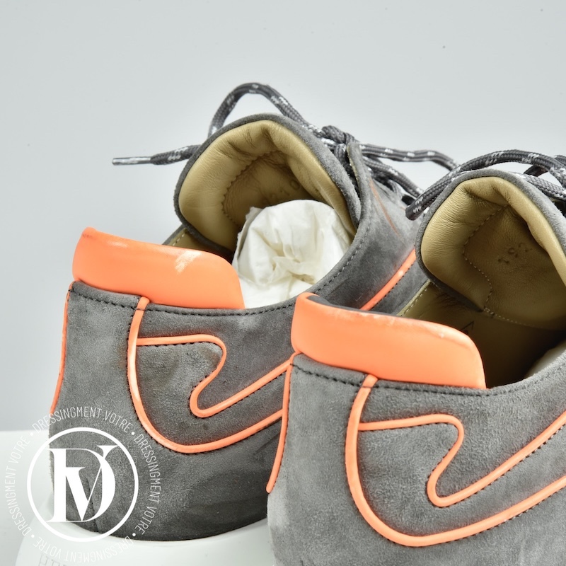 Sneakers Volte en suède gris p.38,5 - Hermès Sneakers Volte en suède gris p.38,5 - Hermès – Image 5