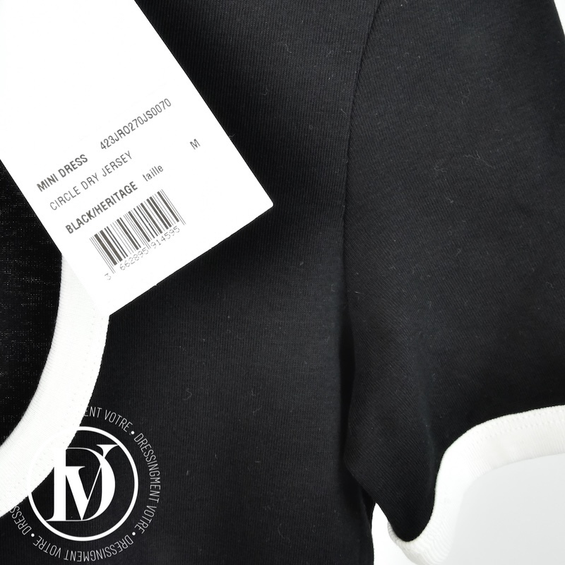Robe Circle Dry noire t.M - Courrèges Robe Circle Dry noire t.M - Courrèges – Image 4