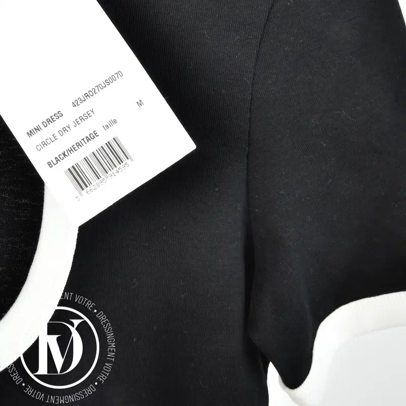 Robe Circle Dry noire t.M - Courrèges Robe Circle Dry noire t.M - Courrèges – Image 4