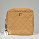 Sac à dos en cuir caviar beige - Chanel Dressingment Votre