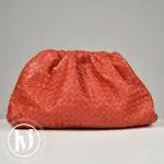 Pochette The Pouch en cuir intrecciato rouge - Bottega Veneta Dressingment Votre