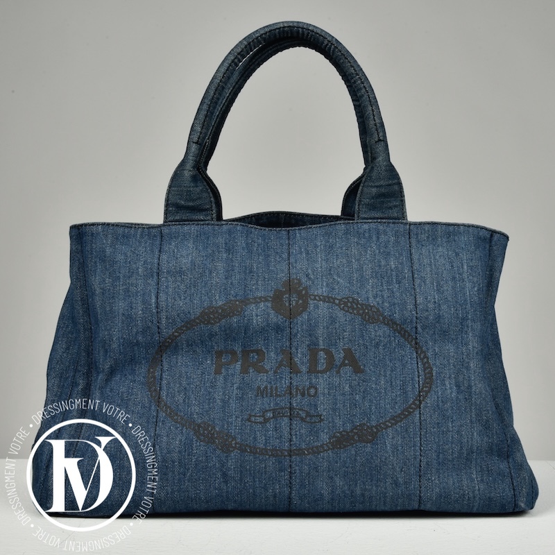 Sac cabas Canapa denim - Prada Dressingment Votre