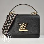 Sac Twist en cuir épi noir - Louis Vuitton Dressingment Votre