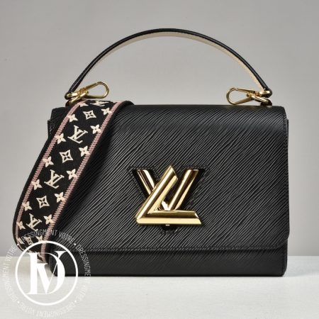 Sac Twist en cuir épi noir - Louis Vuitton