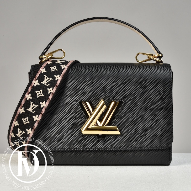 Sac Twist en cuir épi noir - Louis Vuitton Dressingment Votre