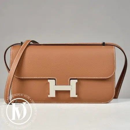 Sac Constance Élan en cuir épsom gold - Hermès