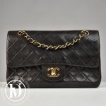 Sac Timeless 23 cm en cuir marron - Chanel Dressingment Votre