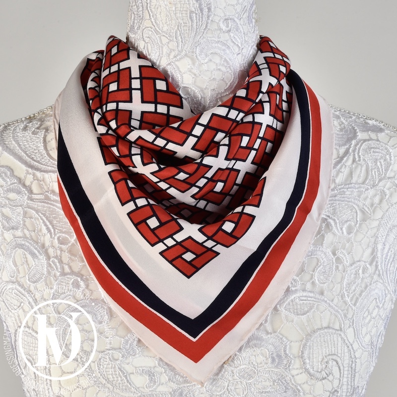 Carré 65 vintage multicolore - Saint Laurent Dressingment Votre