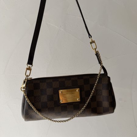 Sac Eva en toile damier ébène - Louis Vuitton