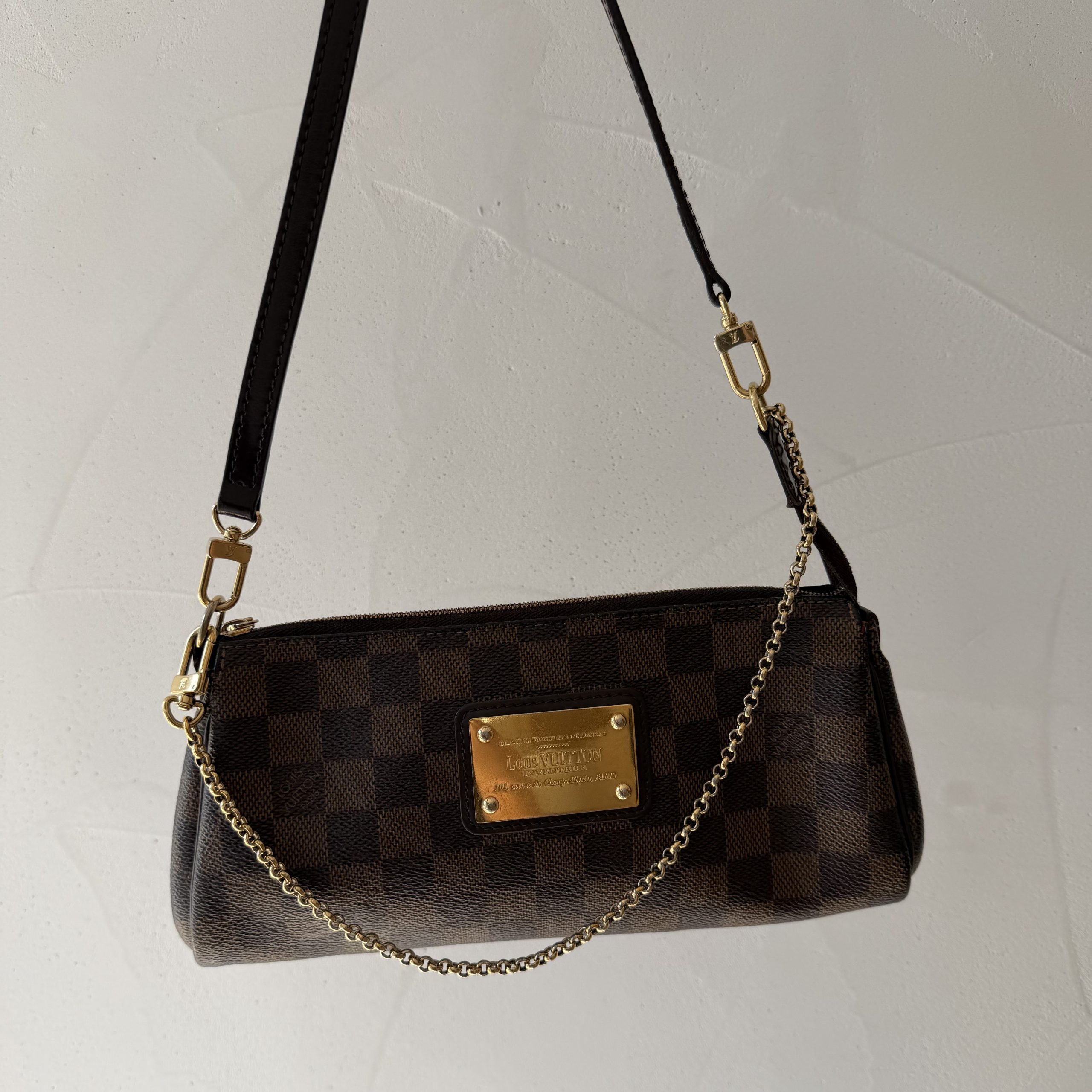 Sac Eva en toile damier ébène - Louis Vuitton Dressingment Votre
