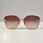 Lunettes de soleil Cat Eye en métal doré - Louis Vuitton Dressingment Votre
