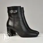 Bottines Saint Germain en cuir noir p.36 - Hermès Dressingment Votre