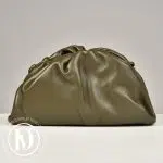 Sac mini Pouch en cuir kaki - Bottega Veneta Dressingment Votre