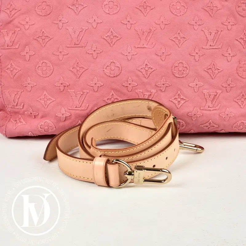Sac Speedy 35 bandoulière denim rose - Louis Vuitton Sac Speedy 35 bandoulière denim rose - Louis Vuitton – Image 7