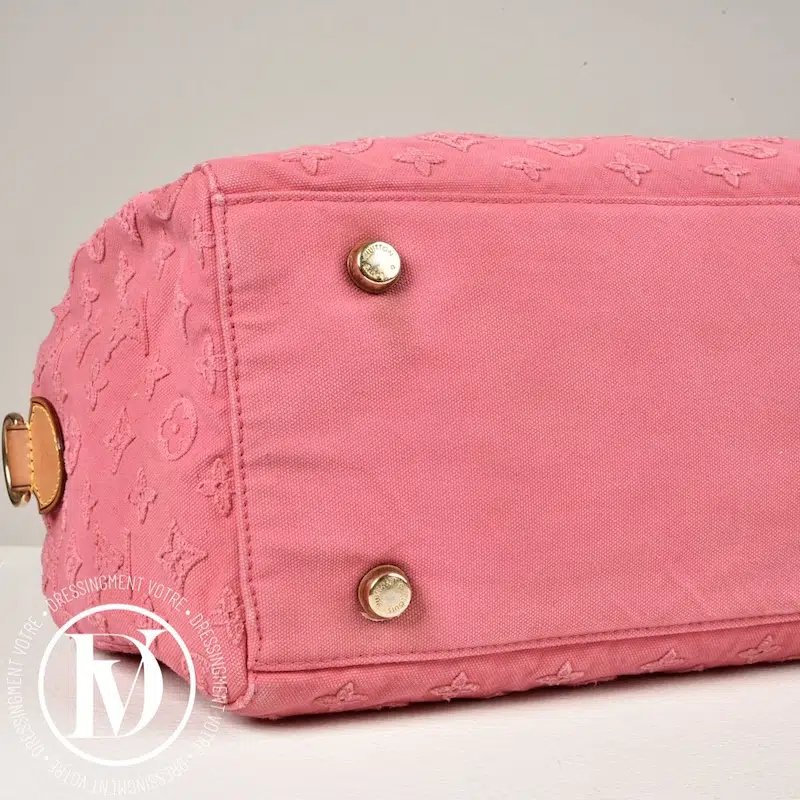Sac Speedy 35 bandoulière denim rose - Louis Vuitton Sac Speedy 35 bandoulière denim rose - Louis Vuitton – Image 8